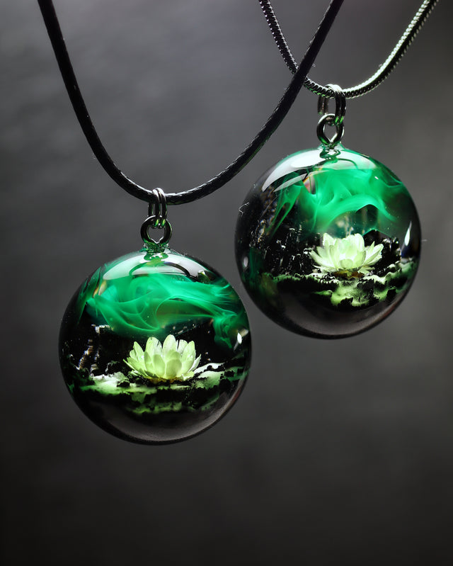 Flower pendant