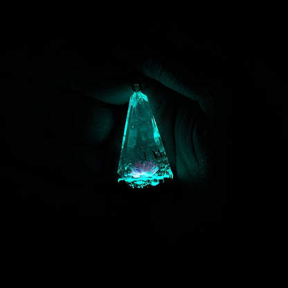 Pink Glixia Crystal pendant