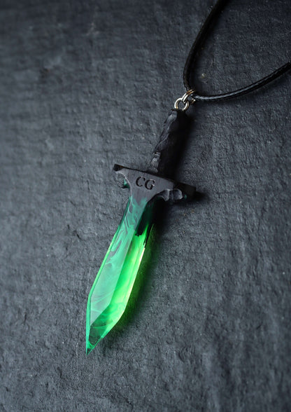 Green Sword pendant