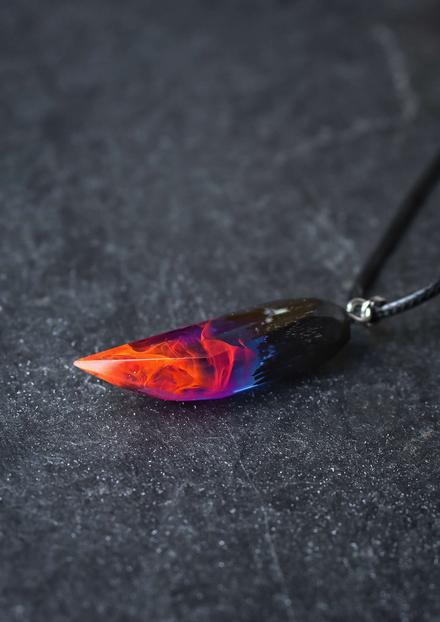 Nighfall Fang Faceted pendant