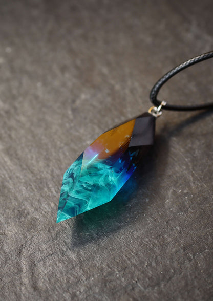 Northern light Crystal pendant