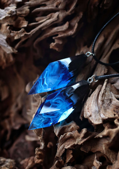 Blue Crystal pendant