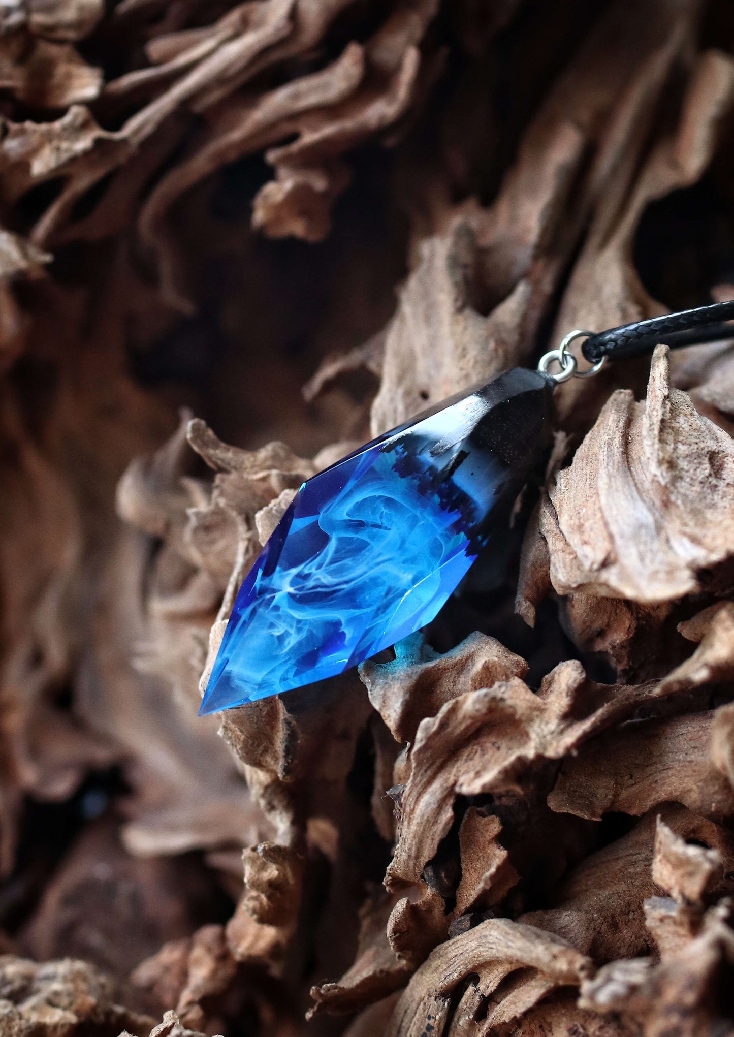 Blue Crystal pendant
