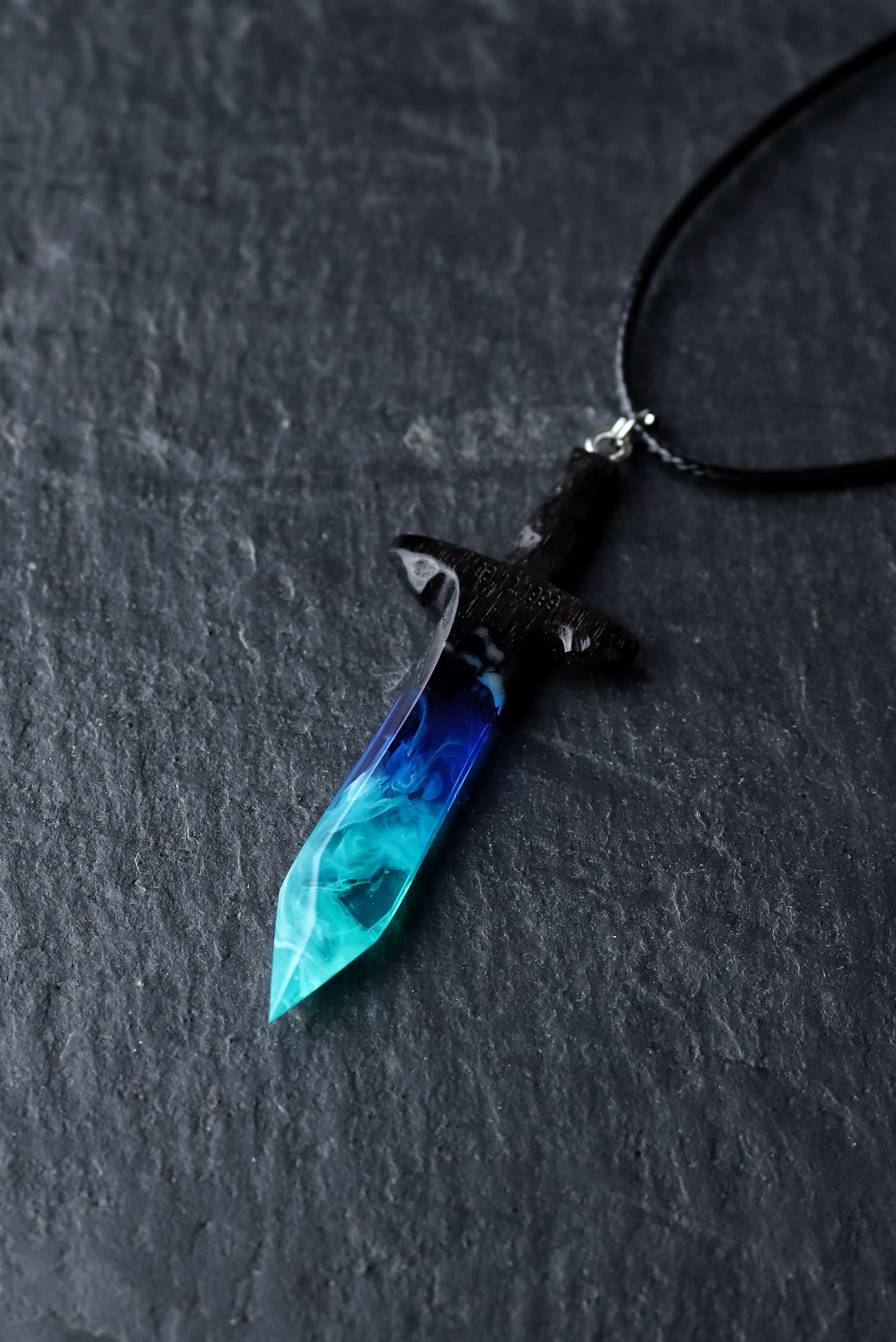 Northern lights Sword pendant