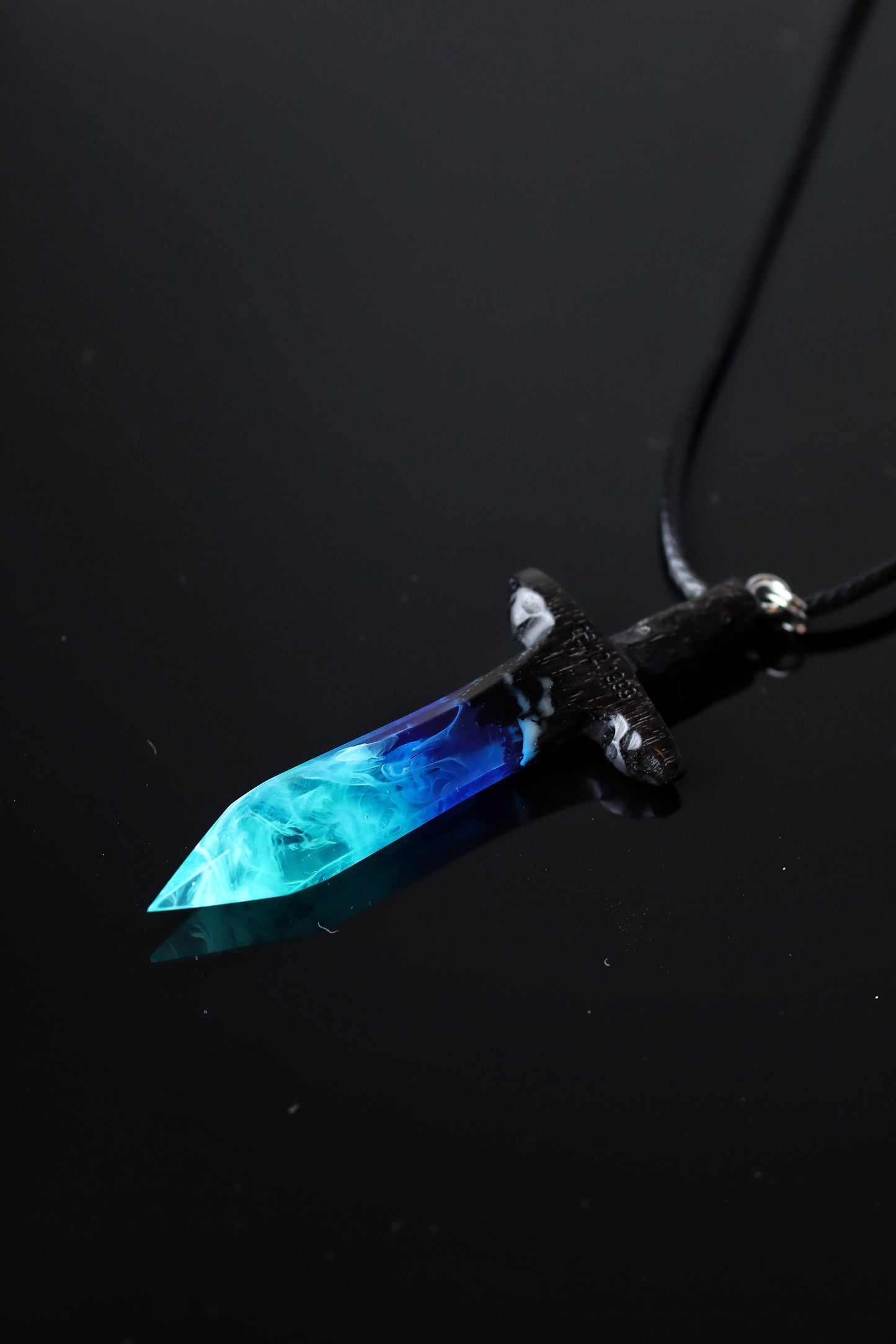 Northern lights Sword pendant