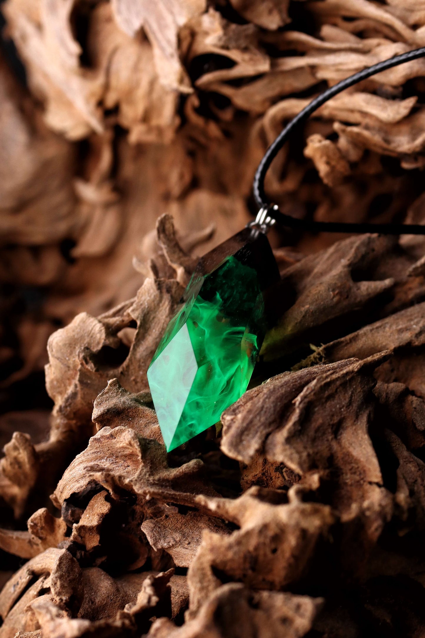 Green Crystal pendant