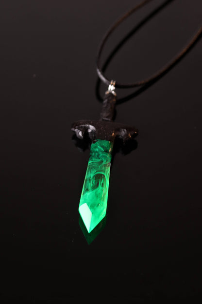Green Sword pendant