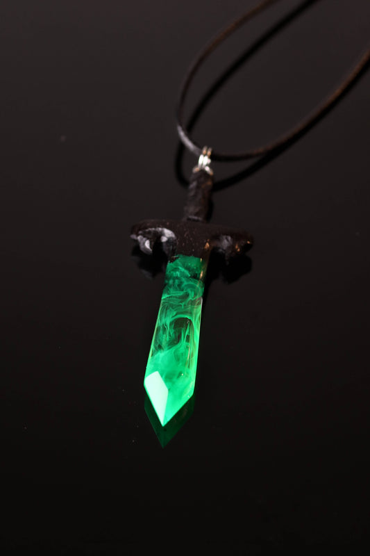 Green Sword pendant