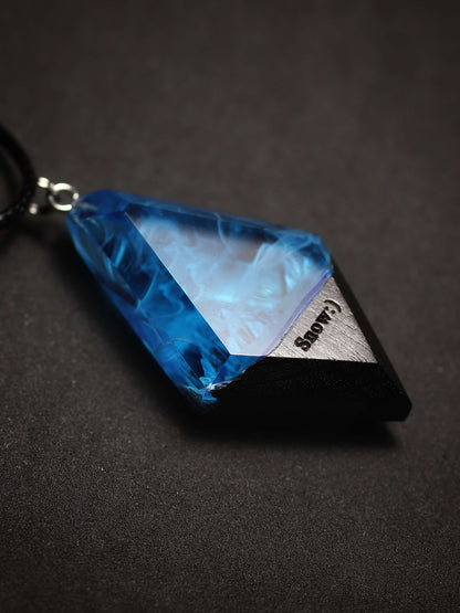 Mountain Panorama Blue pendant