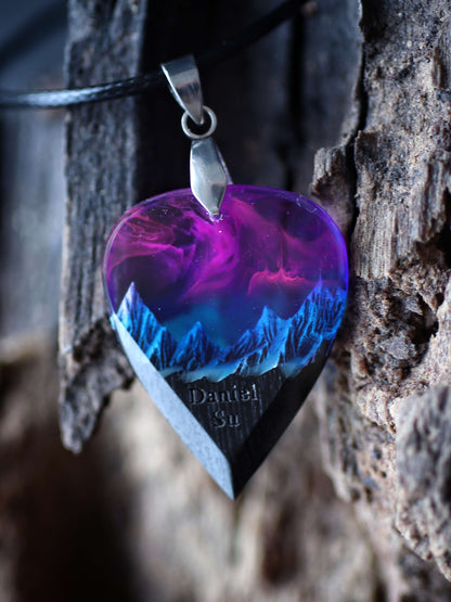 Nightfall Mountain guitar pick