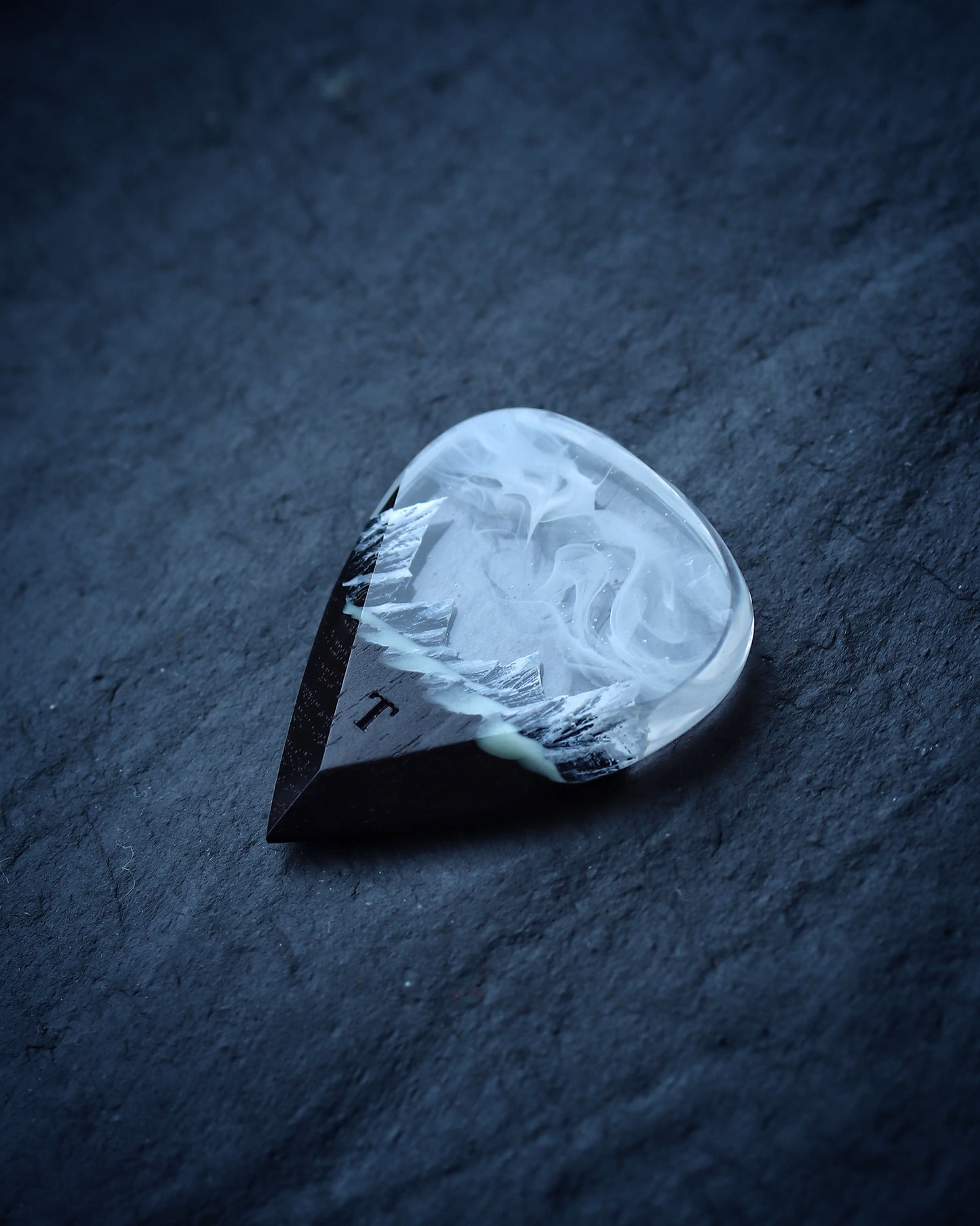 White Mountain guitar pick