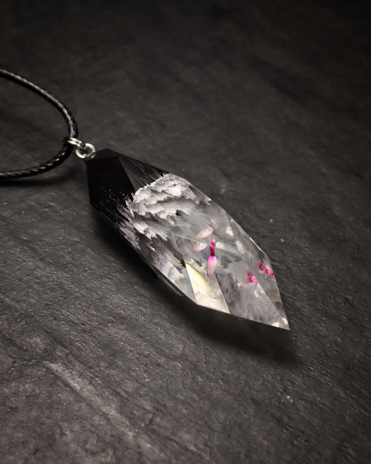 White Crystal pendant