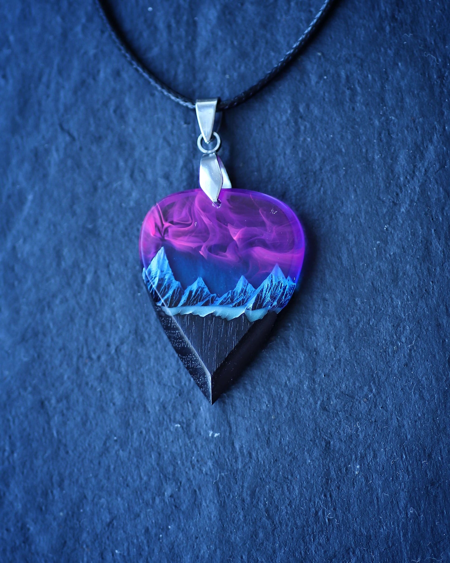 Nightfall Mountain guitar pick