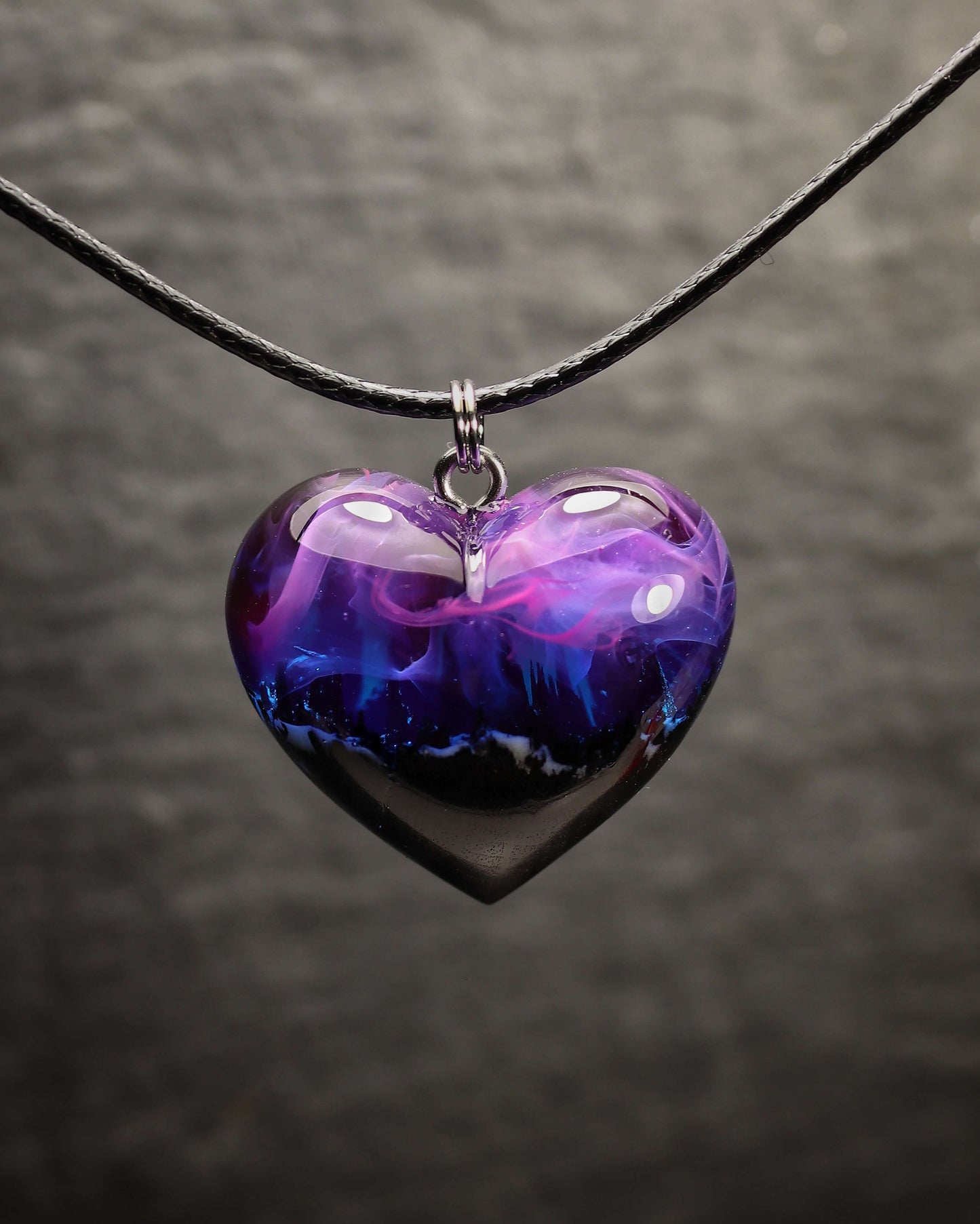 Nightfall Heart pendant