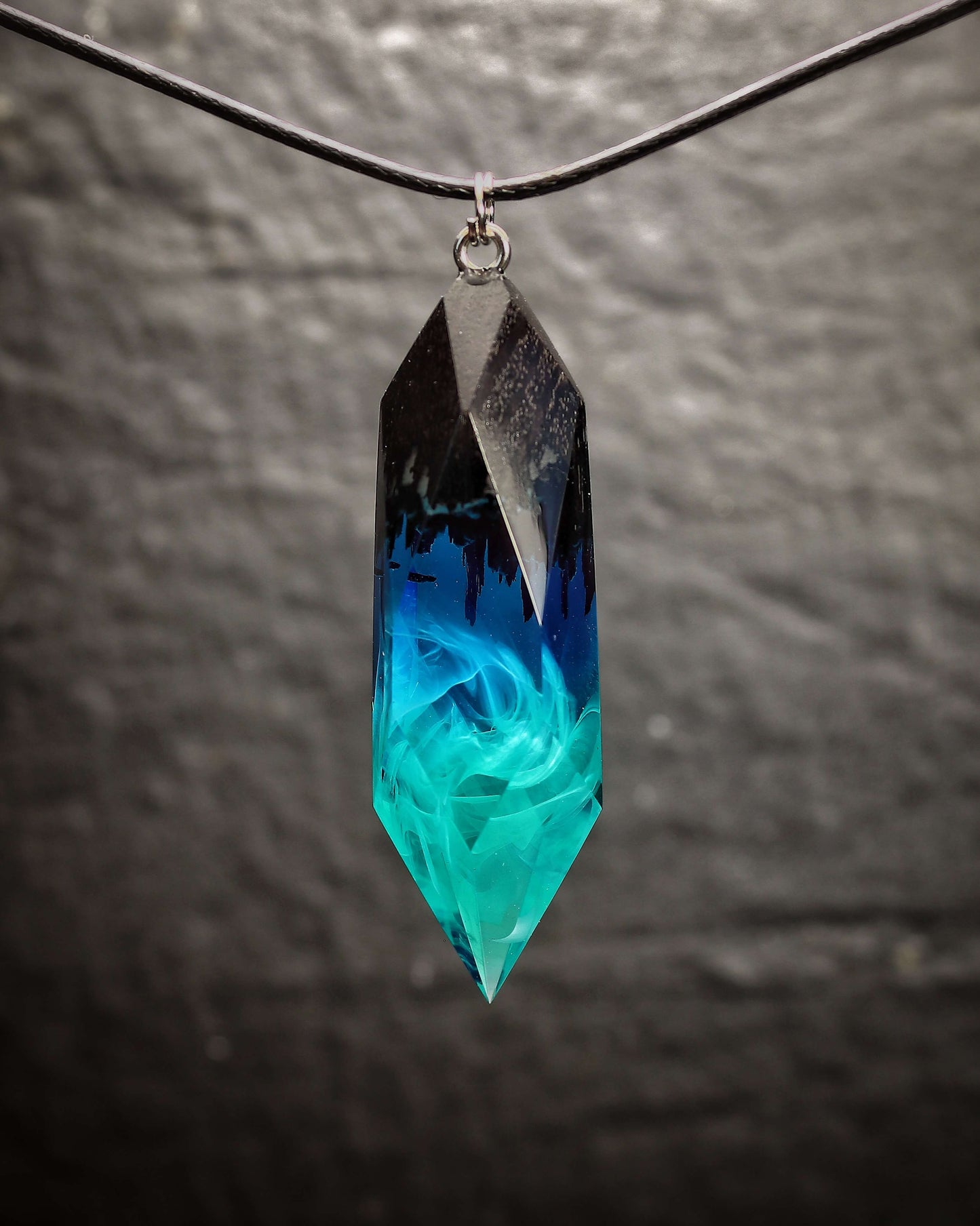 Northern light Crystal pendant