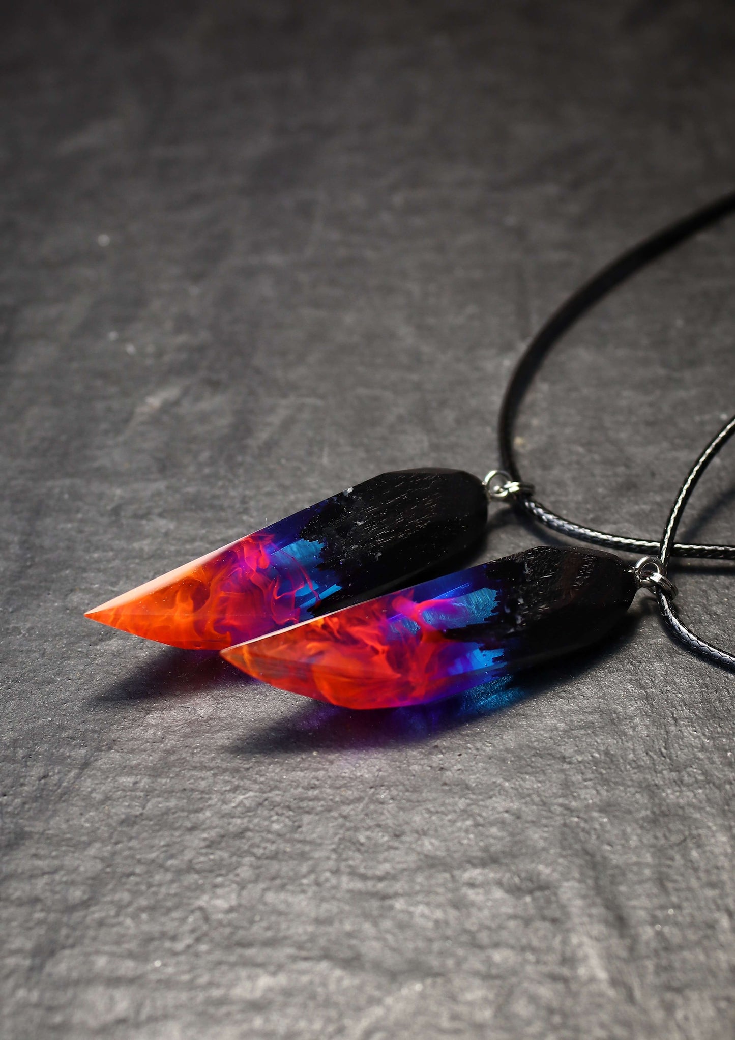 Nighfall Fang Faceted pendant