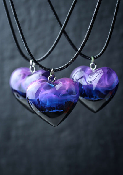 Nightfall Heart pendant