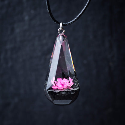 Pink Glixia Crystal pendant