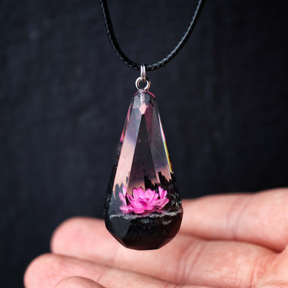 Pink Glixia Crystal pendant