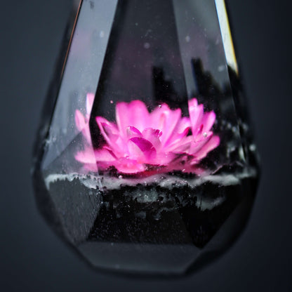 Pink Glixia Crystal pendant