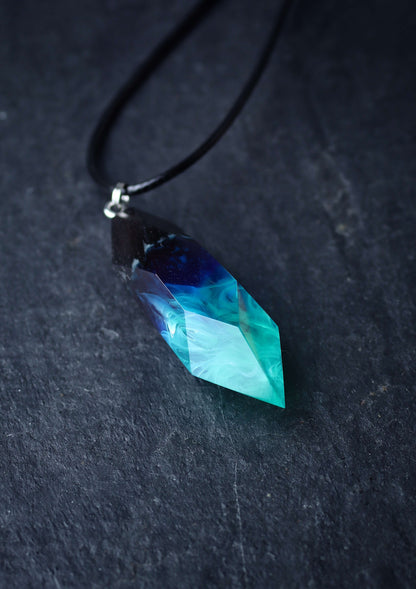 Northern light Crystal pendant