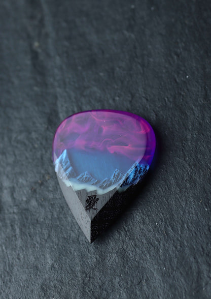 Nightfall Mountain guitar pick