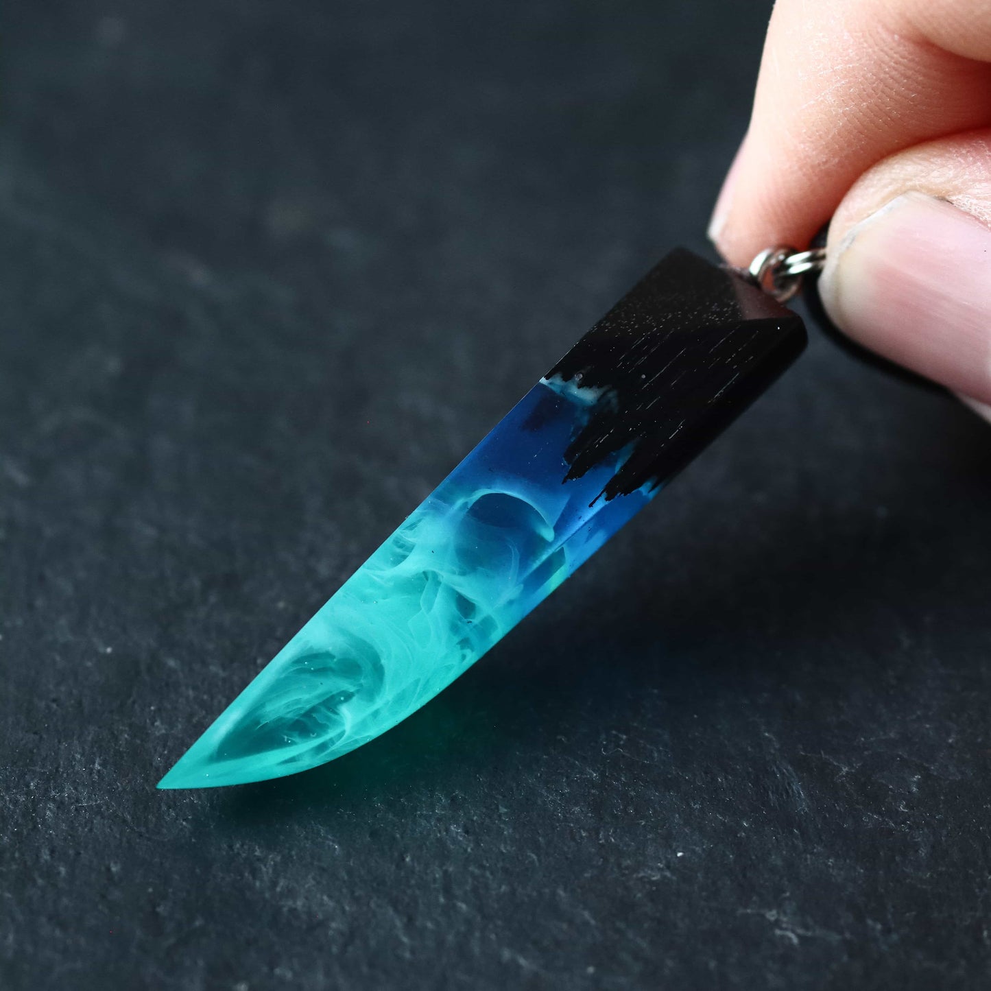 Northern lights Fang pendant