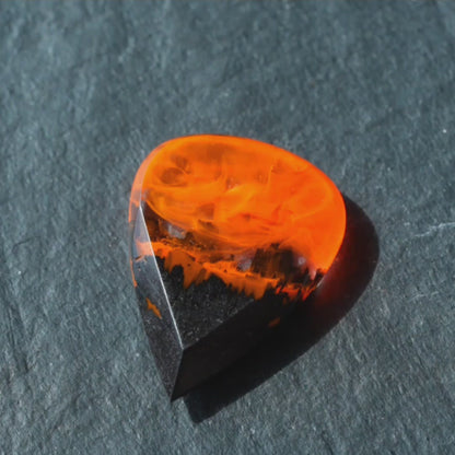 Fire guitar pick