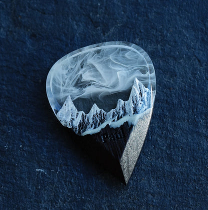 White Mountain guitar pick